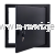 Drzwiczki rewizyjne metalowe CZARNE kwadrat z kluczem-4.png