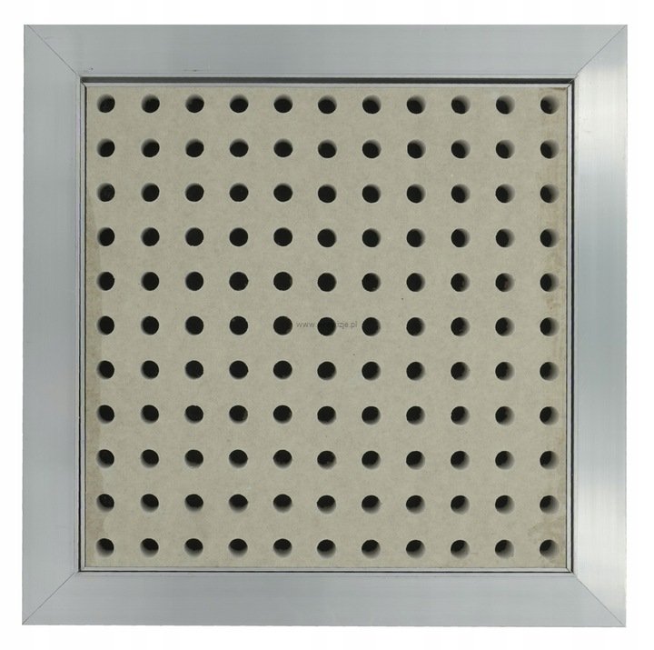 40x40 cm | Drzwiczki Rewizyjne Perforowane | Klapa Techniczna do Zabudowy z Płyt G-K | 400x400 mm