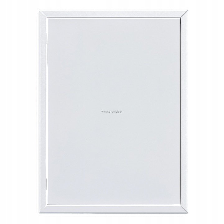 60x80 Metalowe Drzwiczki Rewizyjne | Ściągalne - BIAŁE | do sufitu, ściany, elewacji  600x800 mm MODERN