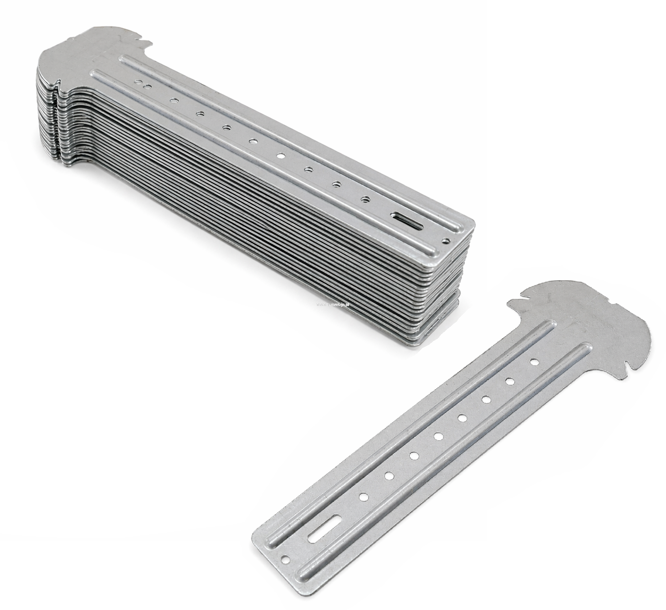 Wieszak do profili 25 cm 250 mm gr. 1 mm - Grzybkowy CD60 - 25 sztuk