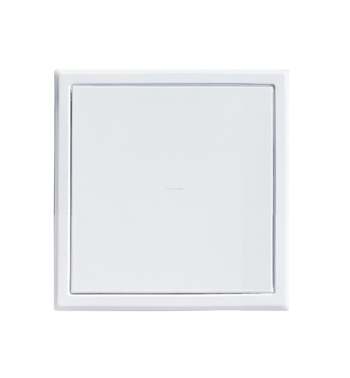 200x200 mm (20x20 cm) Metalowe Drzwiczki Rewizyjne Gładkie | METAL PUSH | Białe