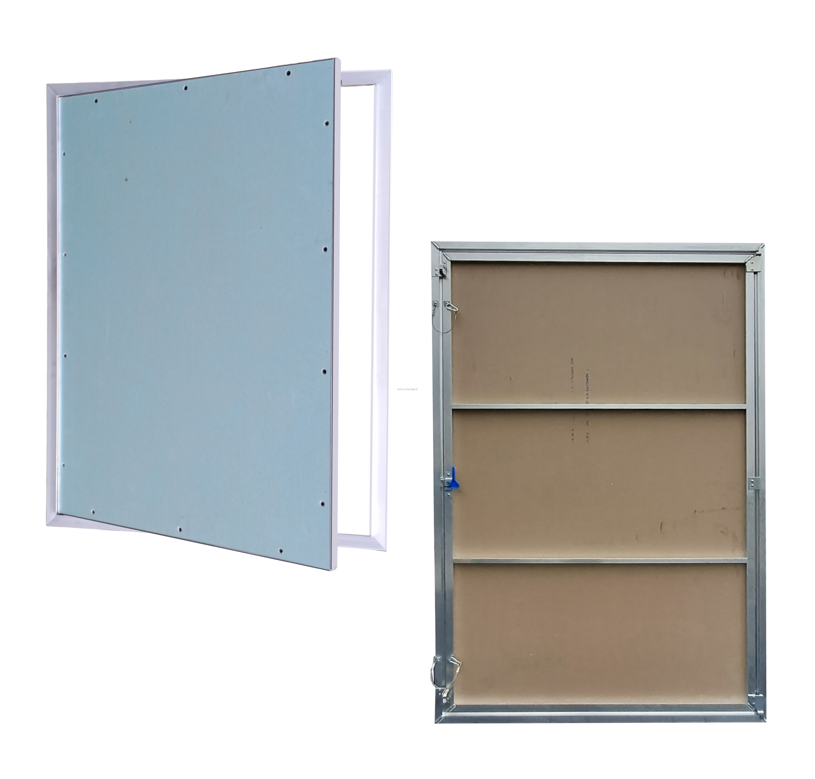 Drzwiczki rewizyjne 100x120 na zawiasach 1000x1200 RIVET STRONG ATEST PZH