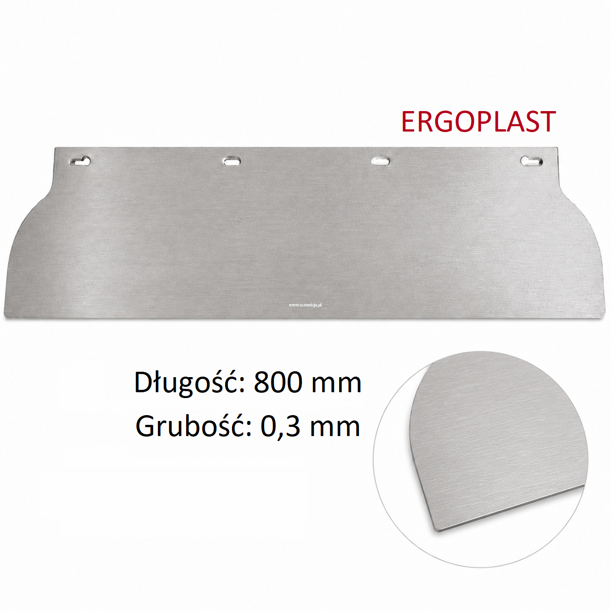 ERGOPLAST Ostrze wymienne 0,3mm x 800 mm | Pióro do gładzi Olejnik