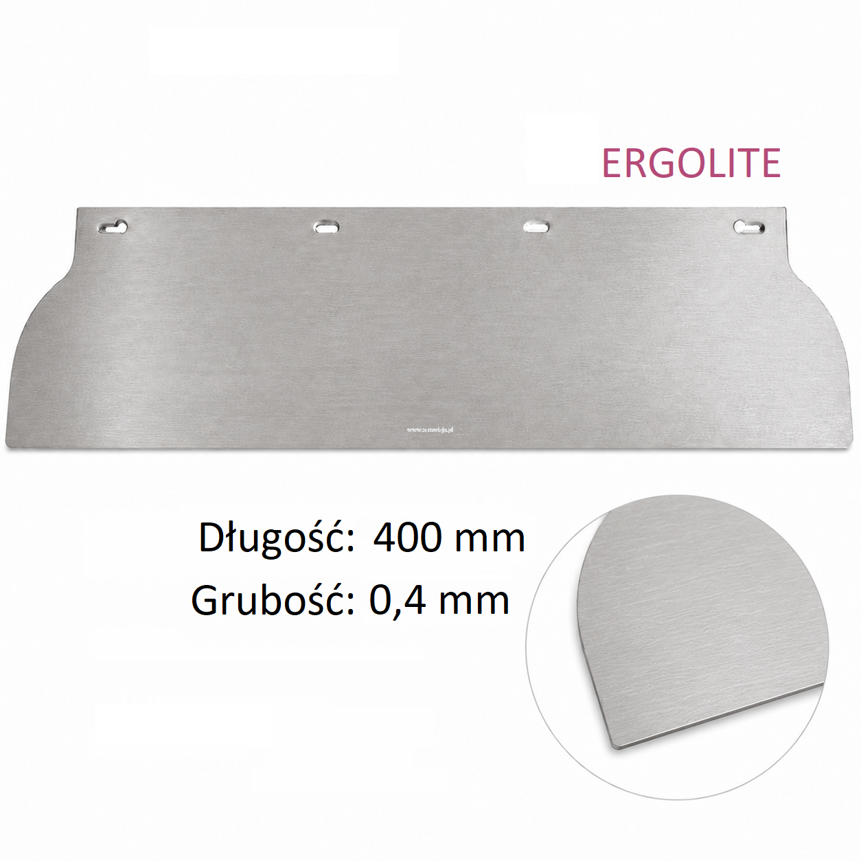 ERGOLITE Ostrze wymienne 0,4mm x 400 mm | Pióro do gładzi Olejnik 