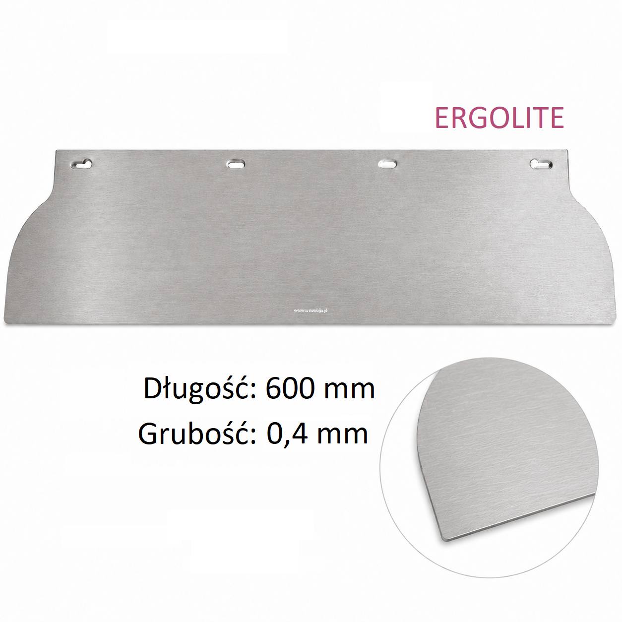 ERGOLITE Ostrze wymienne 0,4mm x 600 mm | Pióro do gładzi Olejnik 