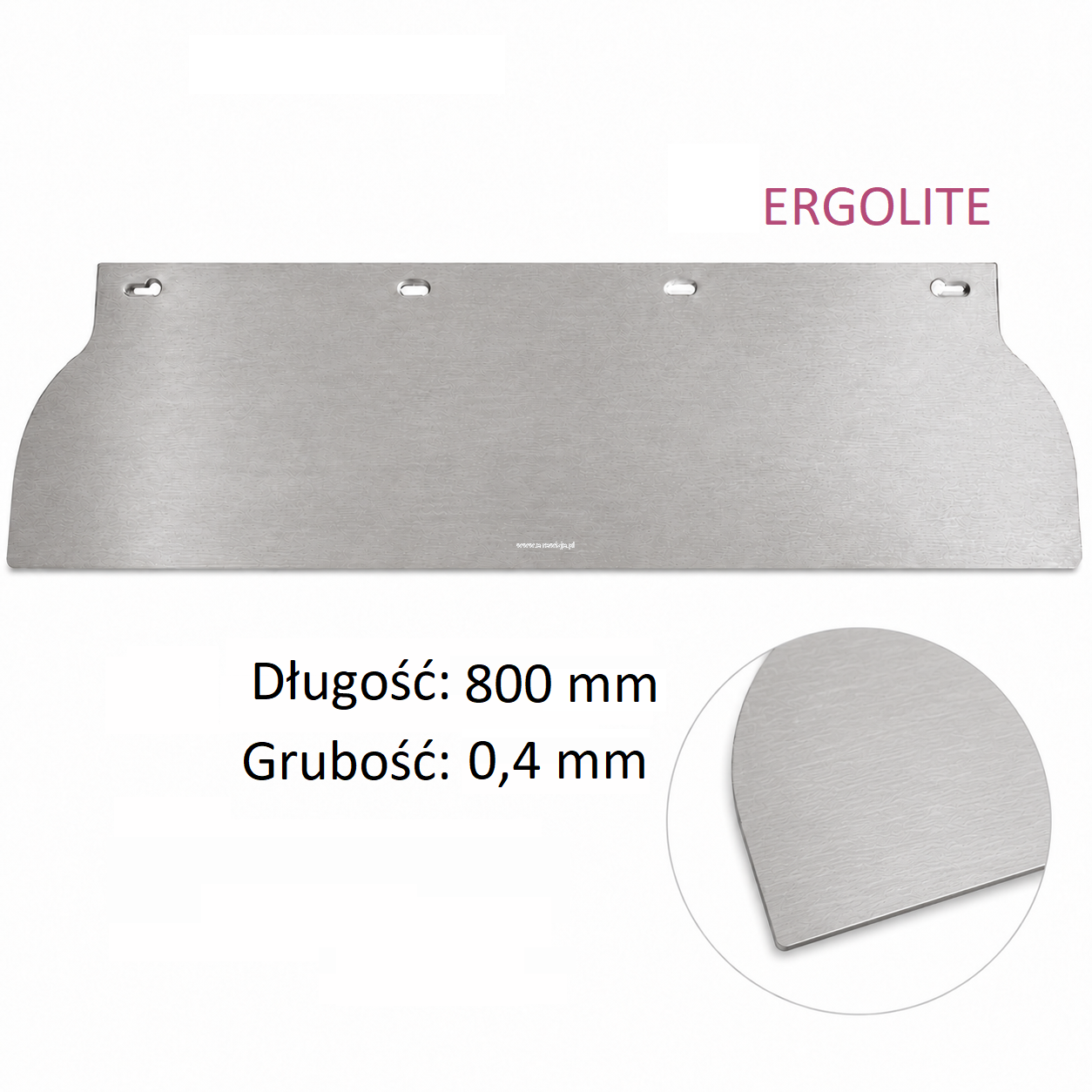 ERGOLITE Ostrze wymienne 0,4mm x 800 mm | Pióro do gładzi Olejnik 