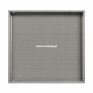 Kwadratowy metalowy panel z siatką.png