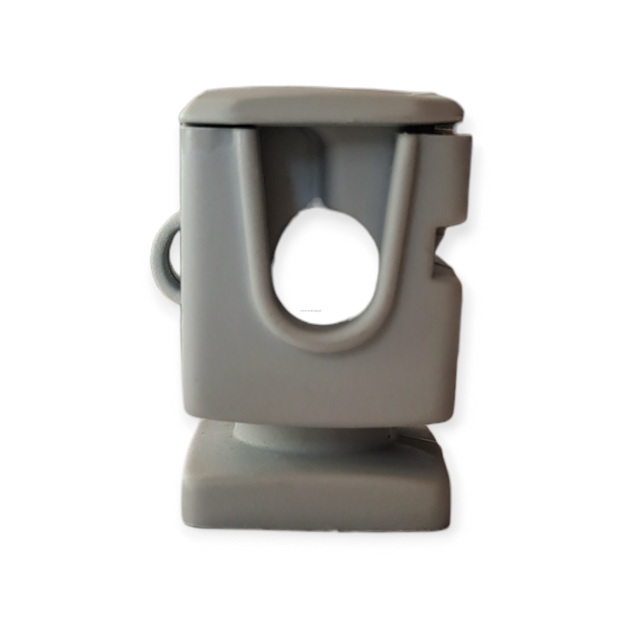 Uchwyt do drutu Wspornik odgromowy - regulowany - NISKI - SZARY