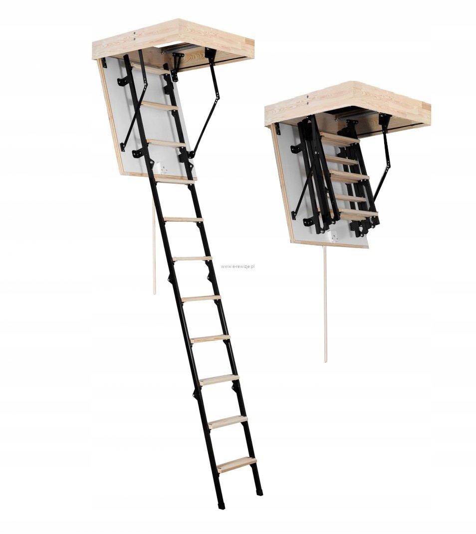 MINI TERMO - 90x70 - Schody Strychowe Metalowe - Właz 26 mm