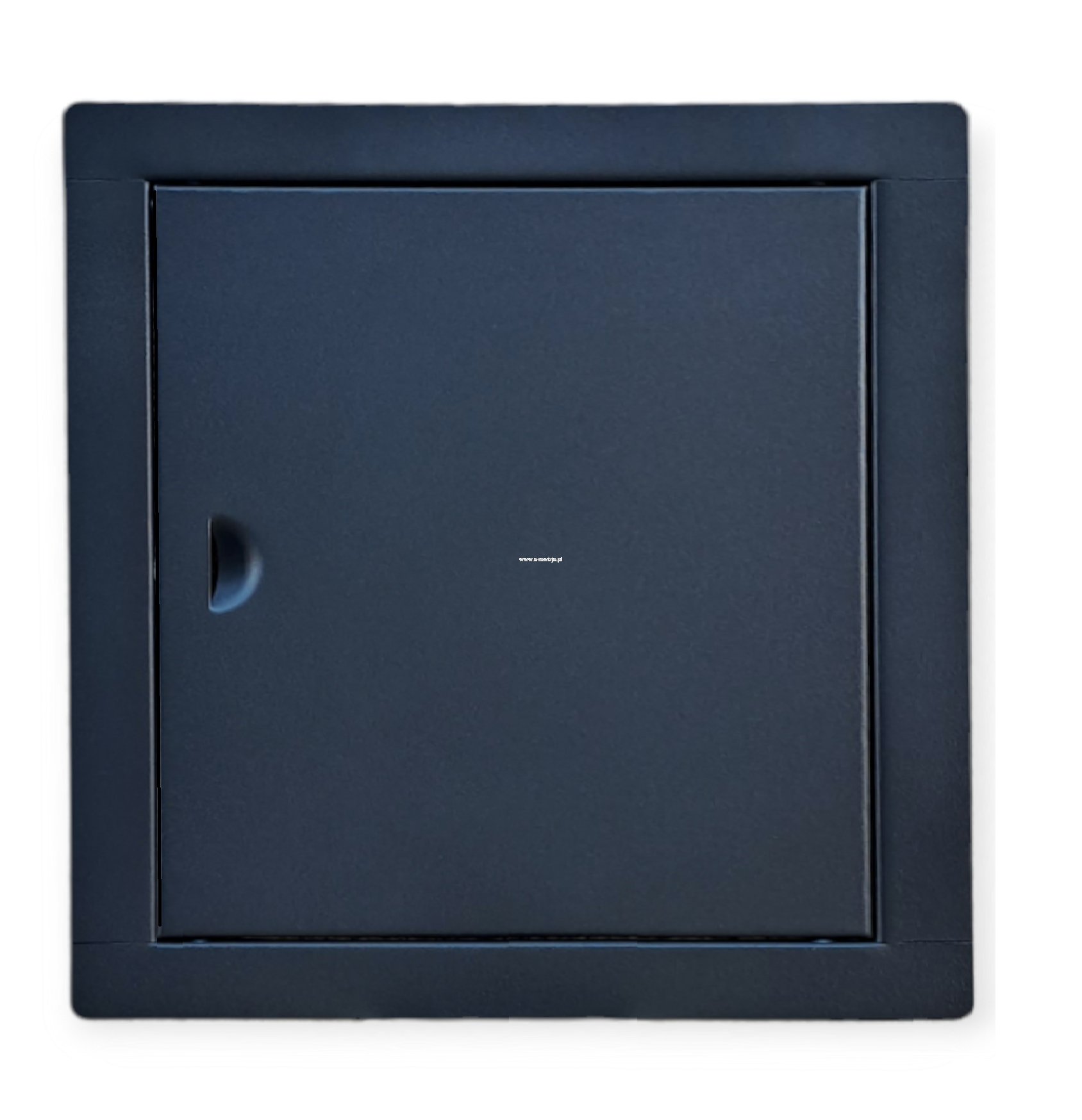 200x300 mm (20x30cm) Metalowe Drzwiczki rewizyjne CLASSIC – Czarne RAL9005, Zamykane na zatrzask | Idealne do Wnętrz i na zewnątrz!