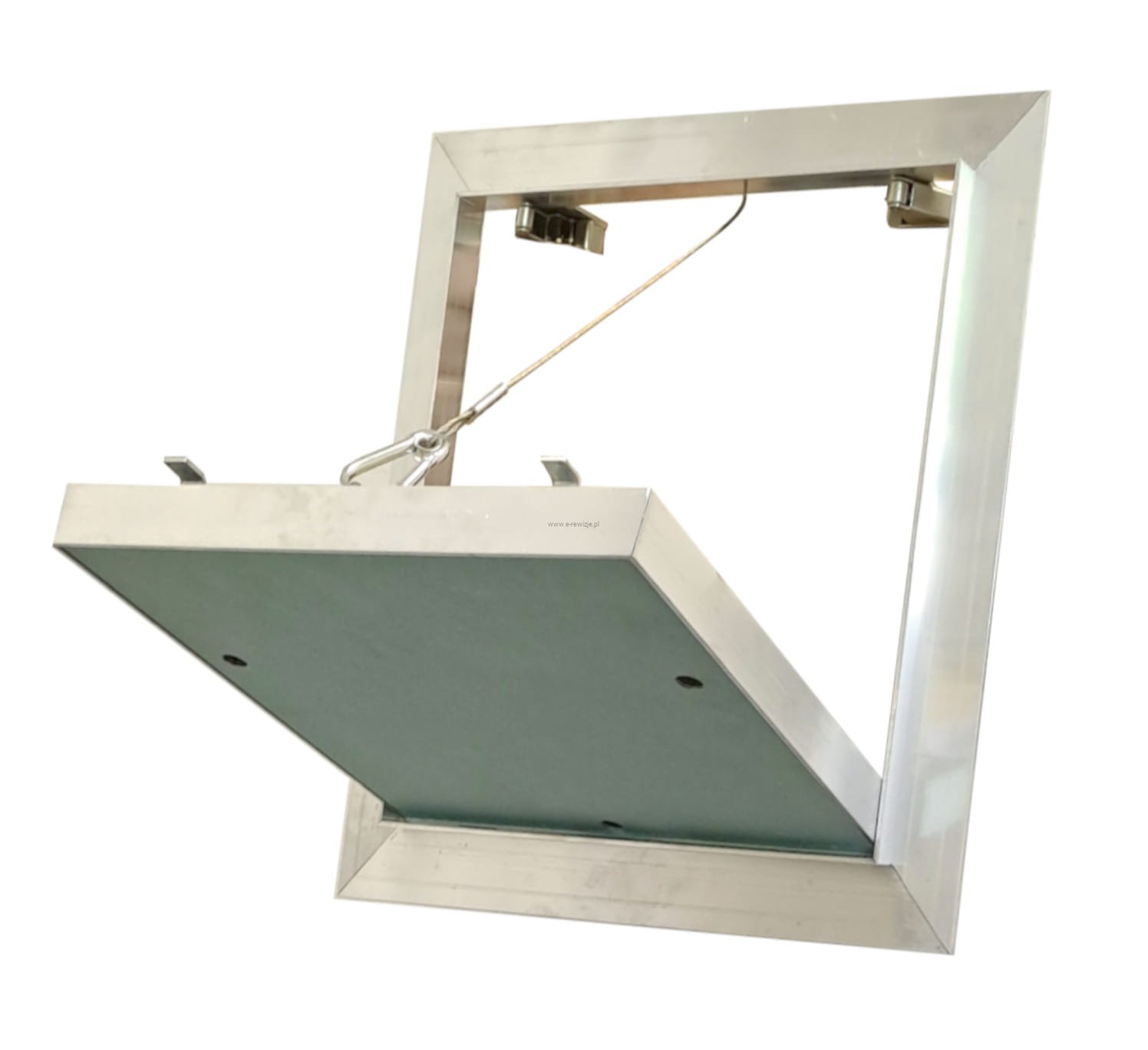 300x600 mm - Drzwiczki rewizyjne do sufitu i ściany GK Wyciągana Rewizja do malowania- REMO (30x60 cm)