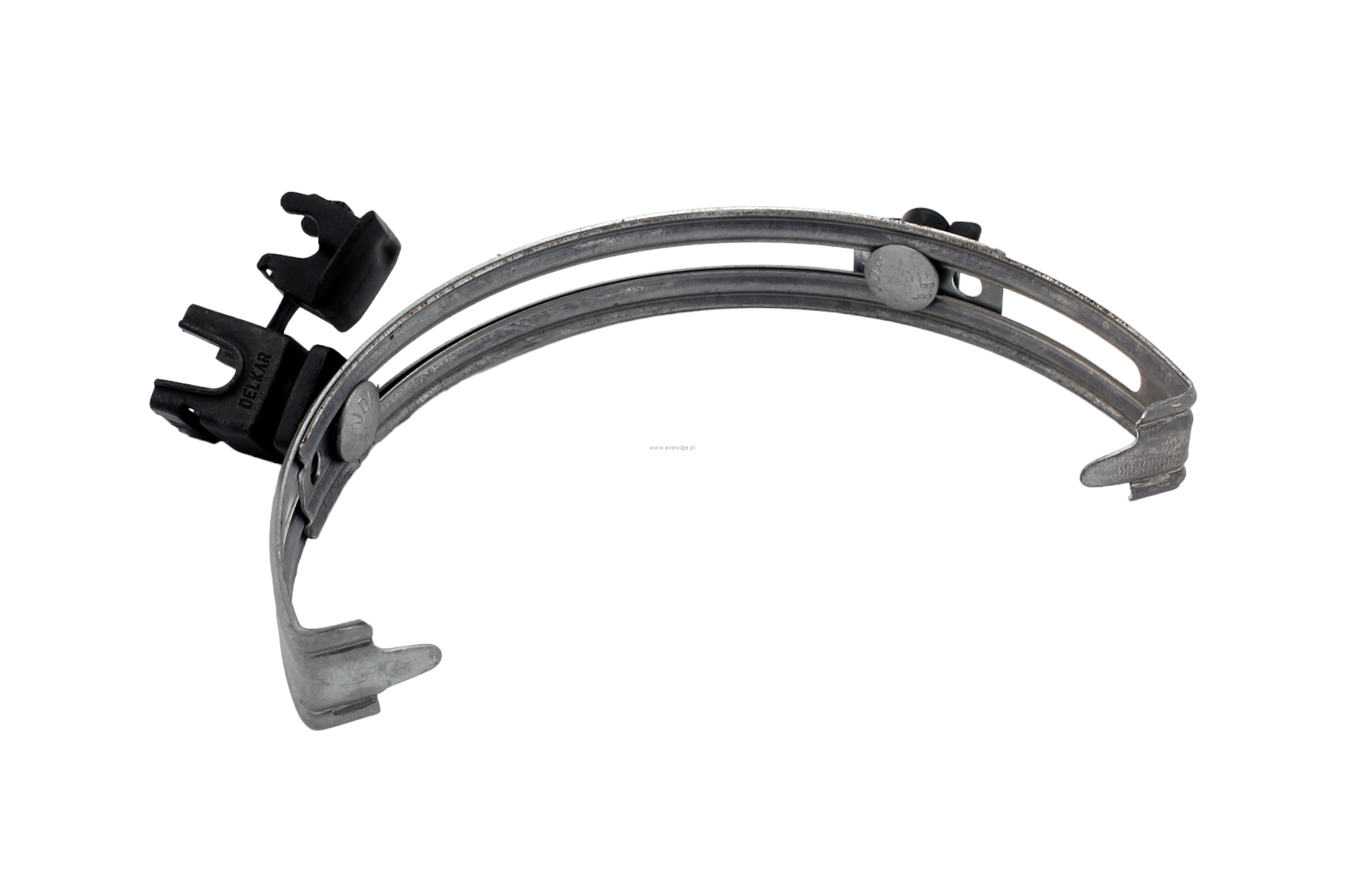 Uchwyt gąsiorowy regulowany CZARNY - NISKI Odgrom