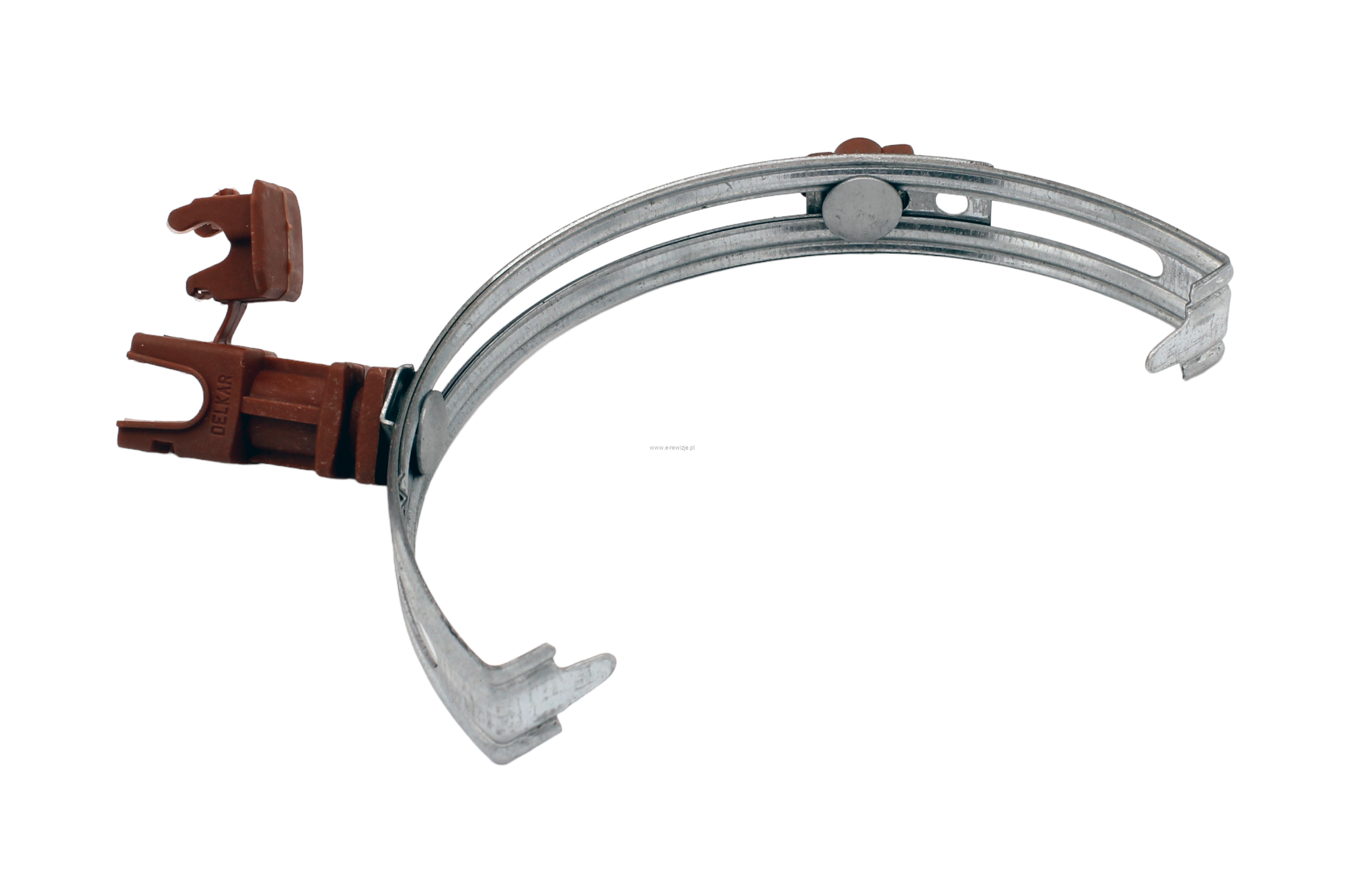 Uchwyt gąsiorowy regulowany BRĄZOWY - WYSOKI Odgrom