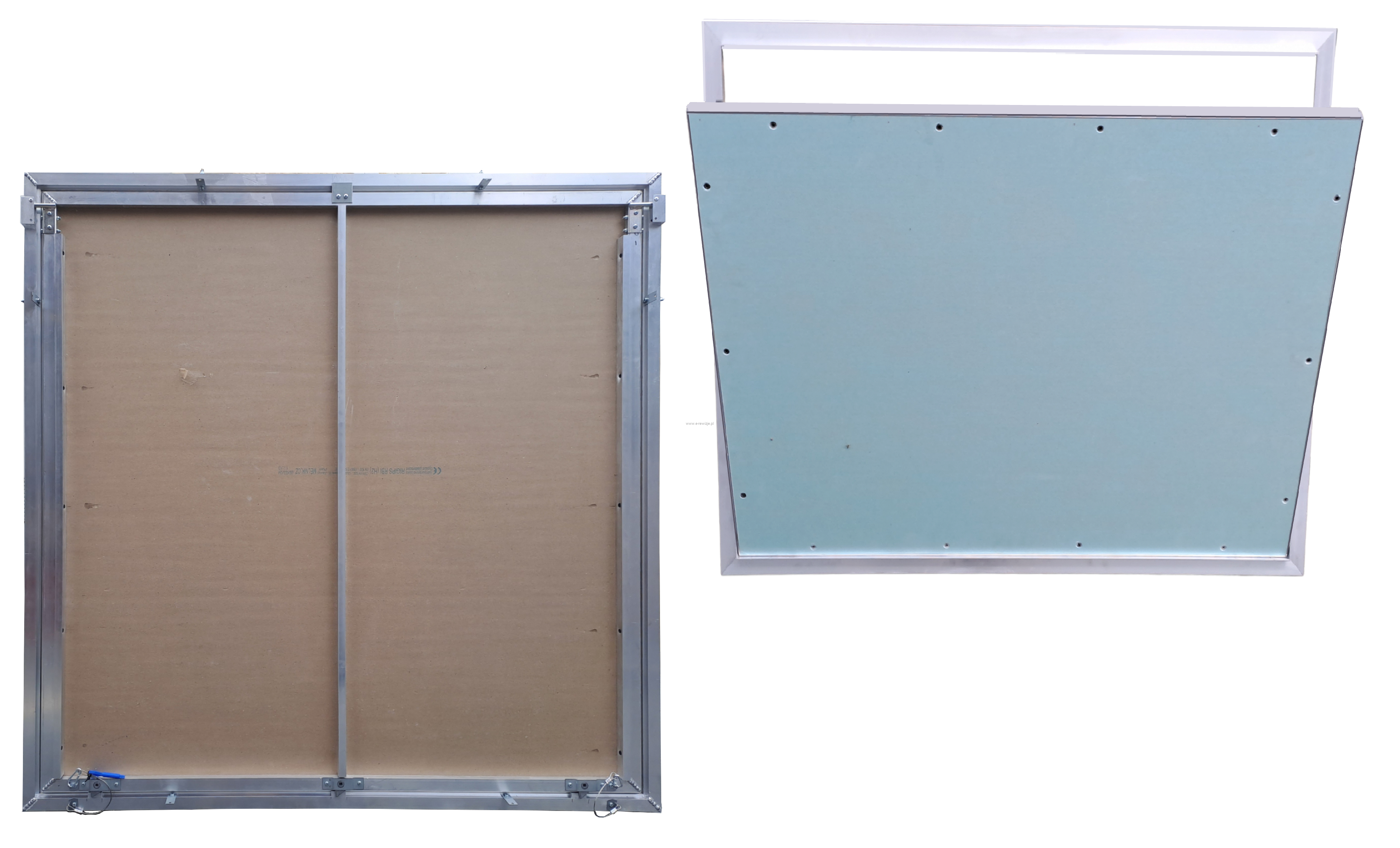 120x120 cm | Wyciągane Drzwiczki Rewizyjne GK | Wzmacniane | Klucz | REMO STRONG 1200x1200