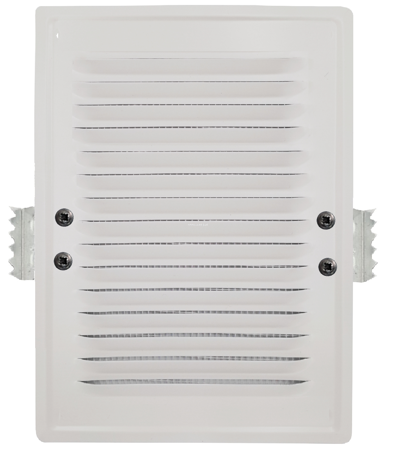 Kratka z łapkami 14X21 BIAŁY RAL 9010 wentylacyjna kominowa 